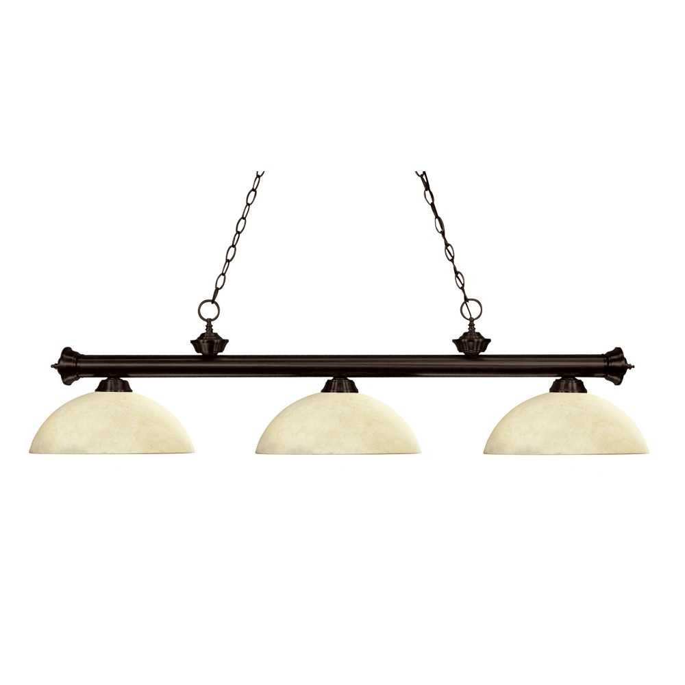 Z-Lite 3 Light Billiard Light Z-Lite 3 Light Billiard Light