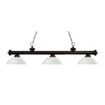 Z-Lite 3 Light Billiard Light
