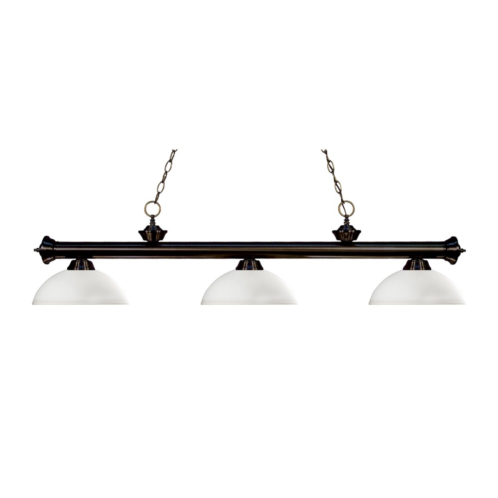 Z-Lite 3 Light Billiard Light Z-Lite 3 Light Billiard Light