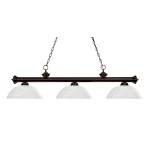 Z-Lite 3 Light Billiard Light