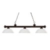 Z-Lite 3 Light Billiard Light