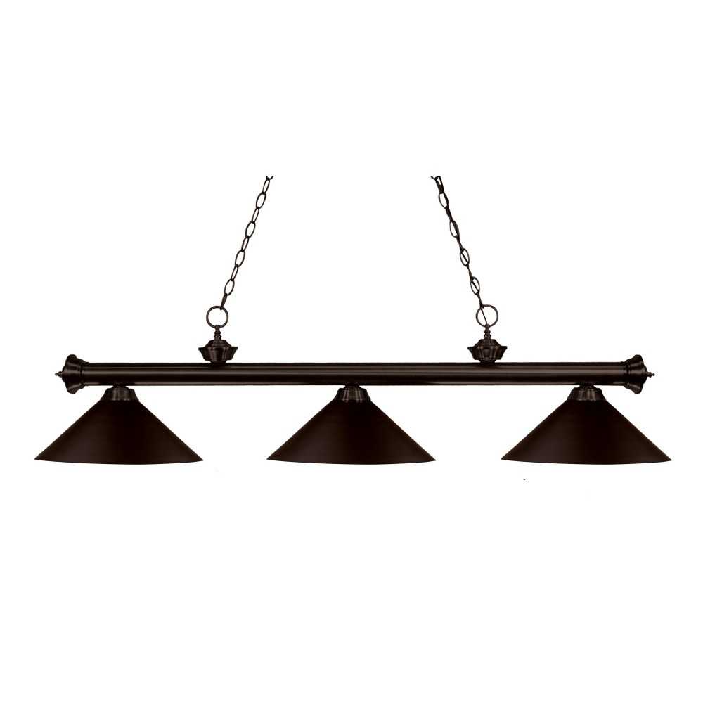 Z-Lite 3 Light Billiard Light Z-Lite 3 Light Billiard Light