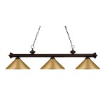 Z-Lite 3 Light Billiard Light