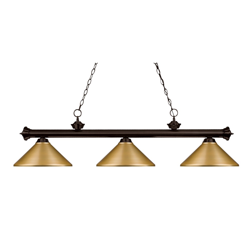 Z-Lite 3 Light Billiard Light Z-Lite 3 Light Billiard Light