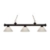 Z-Lite 3 Light Billiard Light