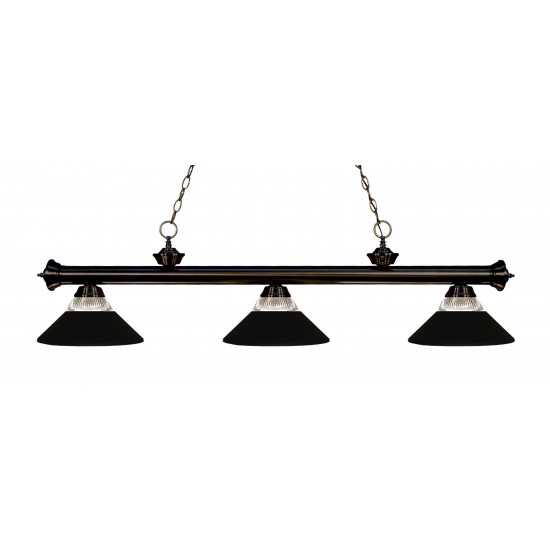 Z-Lite 3 Light Billiard Light