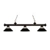 Z-Lite 3 Light Billiard Light