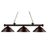 Z-Lite 3 Light Billiard Light
