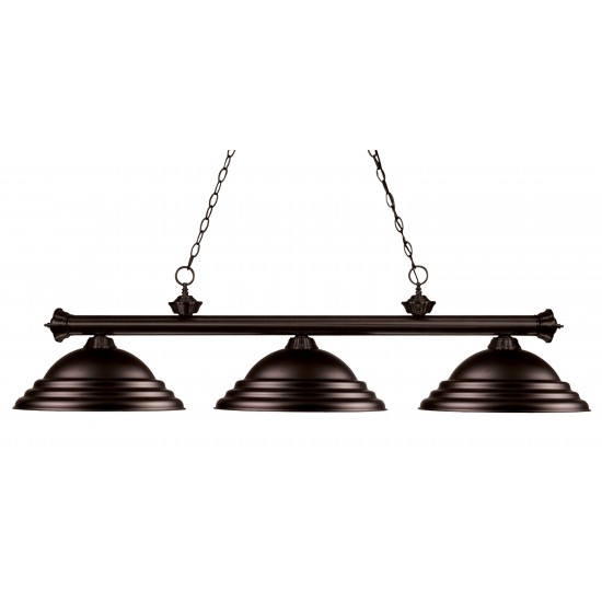 Z-Lite 3 Light Billiard Light