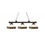 Z-Lite 3 Light Billiard Light