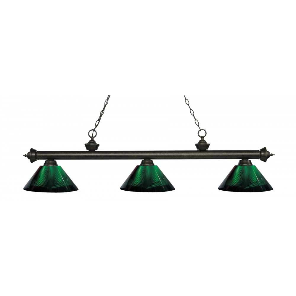 Z-Lite 3 Light Billiard Light