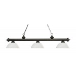 Z-Lite 3 Light Billiard Light