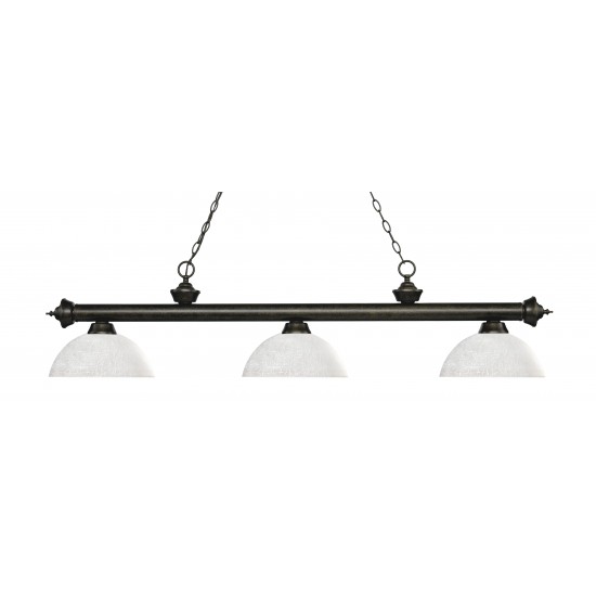Z-Lite 3 Light Billiard Light