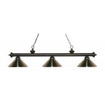 Z-Lite 3 Light Billiard Light
