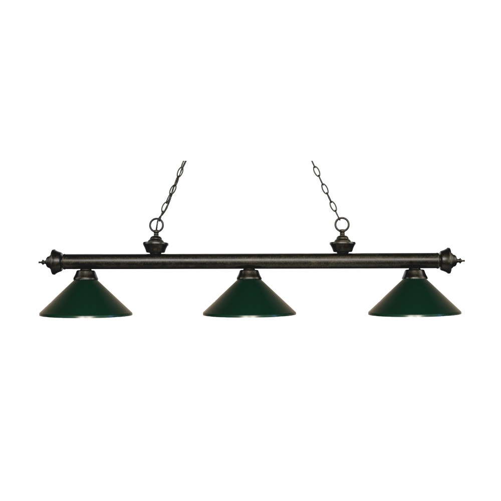 Z-Lite 3 Light Billiard Light Z-Lite 3 Light Billiard Light