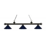 Z-Lite 3 Light Billiard Light