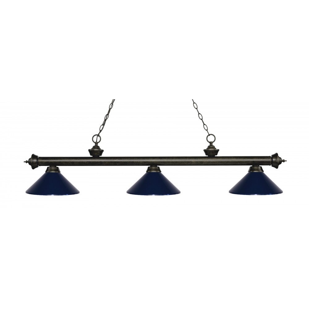 Z-Lite 3 Light Billiard Light Z-Lite 3 Light Billiard Light