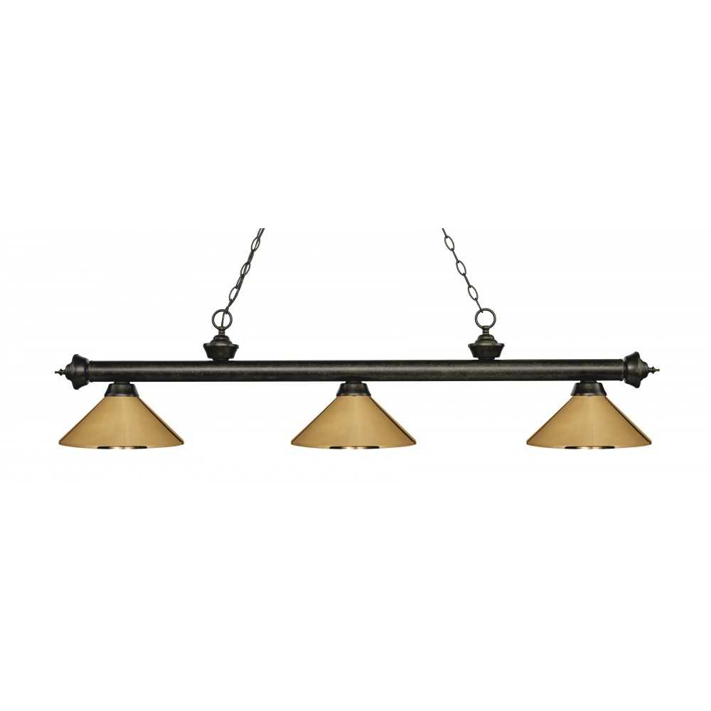 Z-Lite 3 Light Billiard Light Z-Lite 3 Light Billiard Light