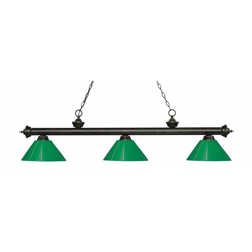 Z-Lite 3 Light Billiard Light Z-Lite 3 Light Billiard Light
