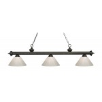 Z-Lite 3 Light Billiard Light