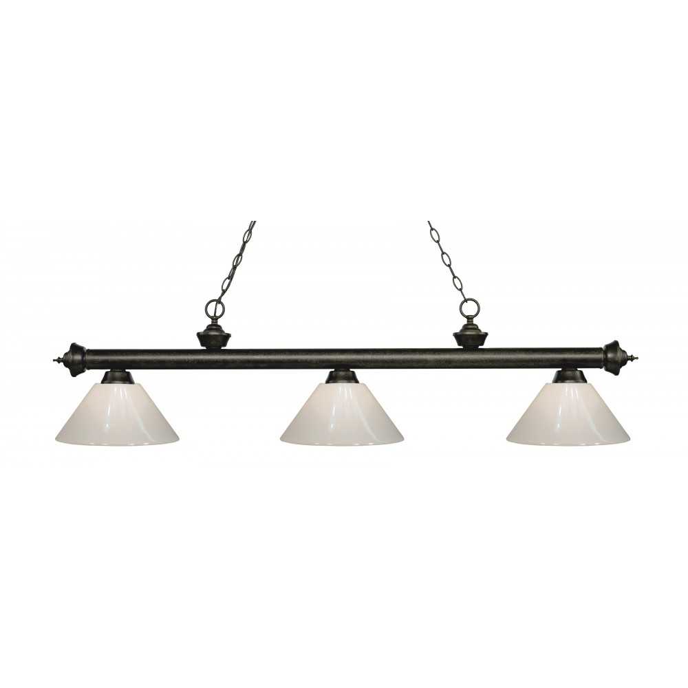 Z-Lite 3 Light Billiard Light Z-Lite 3 Light Billiard Light