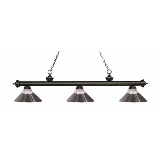Z-Lite 3 Light Billiard Light