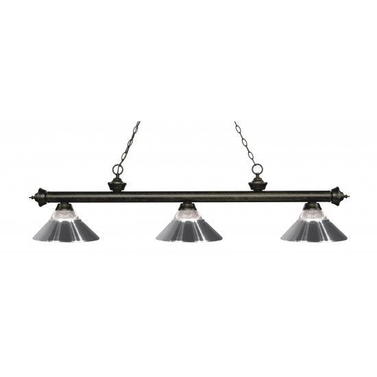 Z-Lite 3 Light Billiard Light