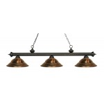 Z-Lite 3 Light Billiard Light