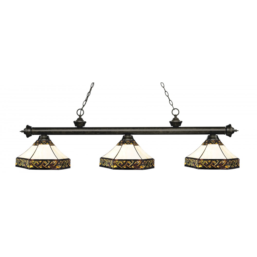 Z-Lite 3 Light Billiard Light