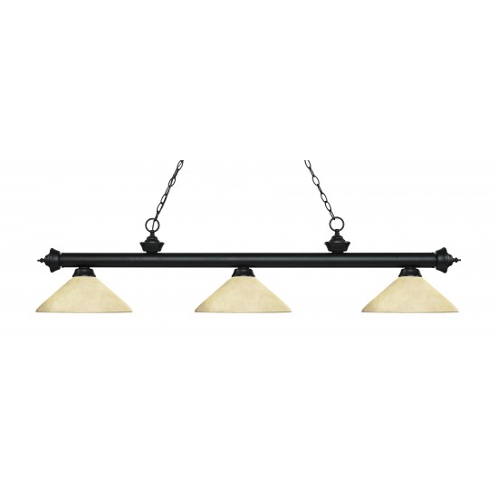 Z-Lite 3 Light Billiard Light