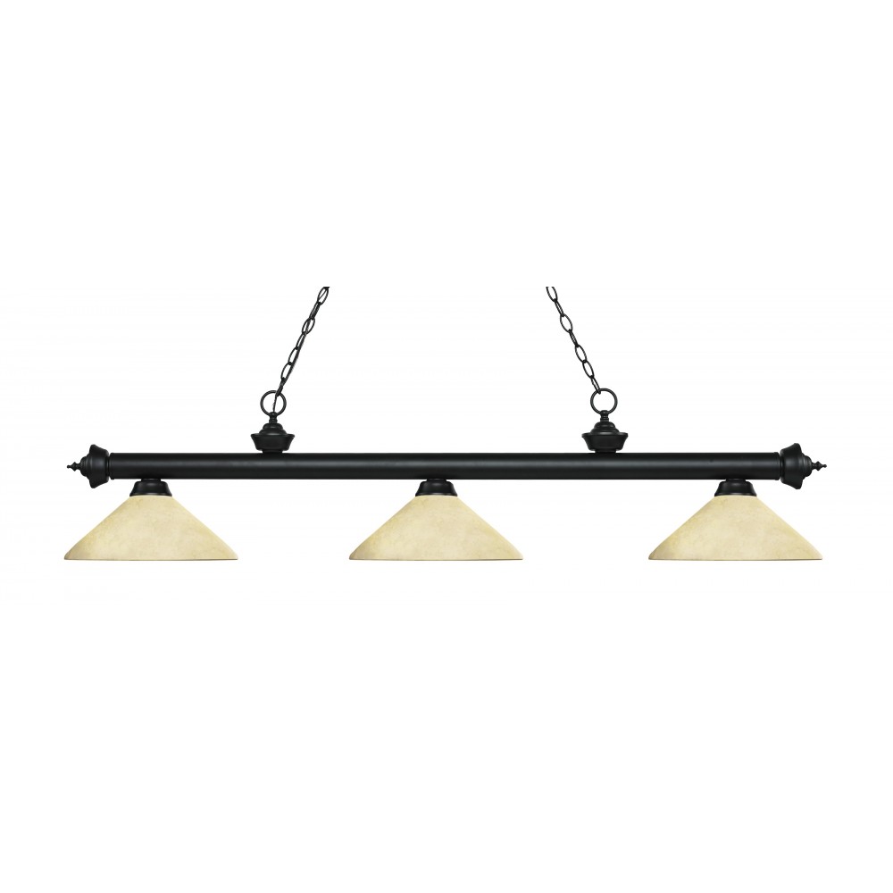 Z-Lite 3 Light Billiard Light Z-Lite 3 Light Billiard Light
