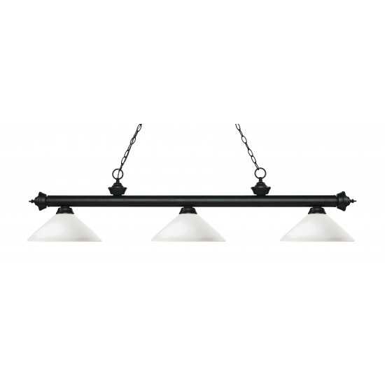 Z-Lite 3 Light Billiard Light