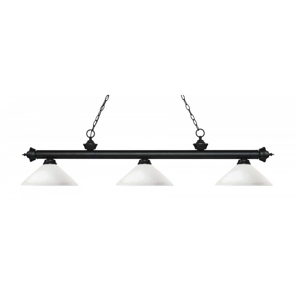 Z-Lite 3 Light Billiard Light