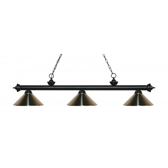 Z-Lite 3 Light Billiard Light