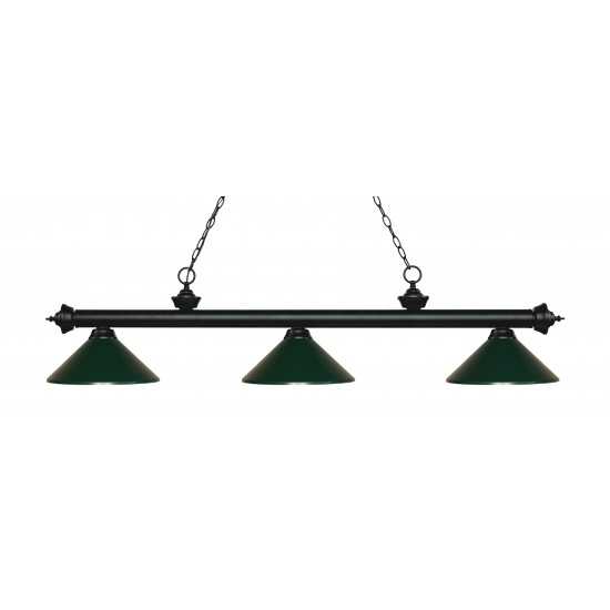 Z-Lite 3 Light Billiard Light
