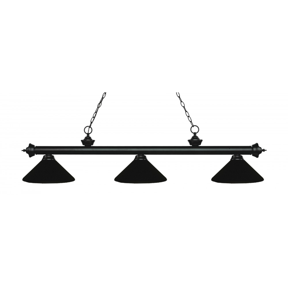 Z-Lite 3 Light Billiard Light Z-Lite 3 Light Billiard Light