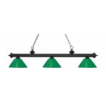 Z-Lite 3 Light Billiard Light