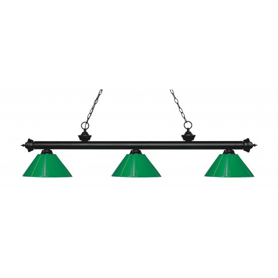 Z-Lite 3 Light Billiard Light