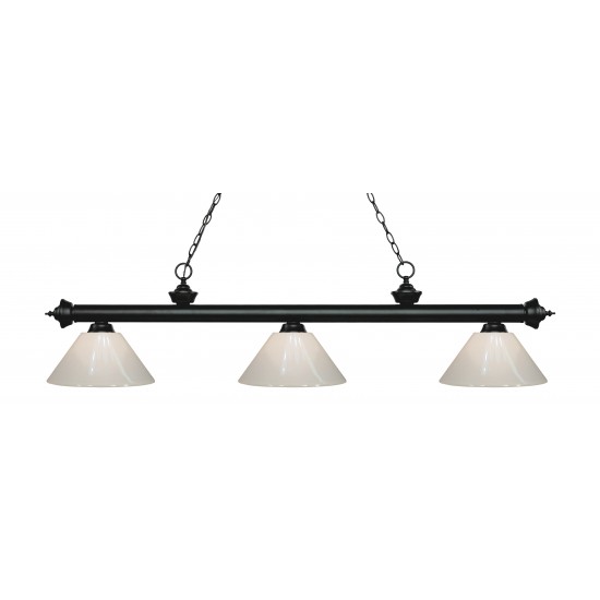 Z-Lite 3 Light Billiard Light