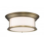 Z-Lite 3 Light Flush Mount