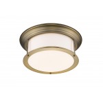 Z-Lite 3 Light Flush Mount