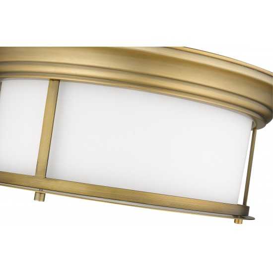 Z-Lite 3 Light Flush Mount