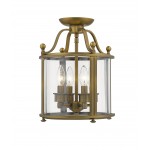 Z-Lite 3 Light Semi Flush Mount