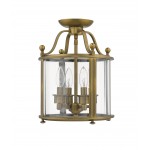 Z-Lite 3 Light Semi Flush Mount