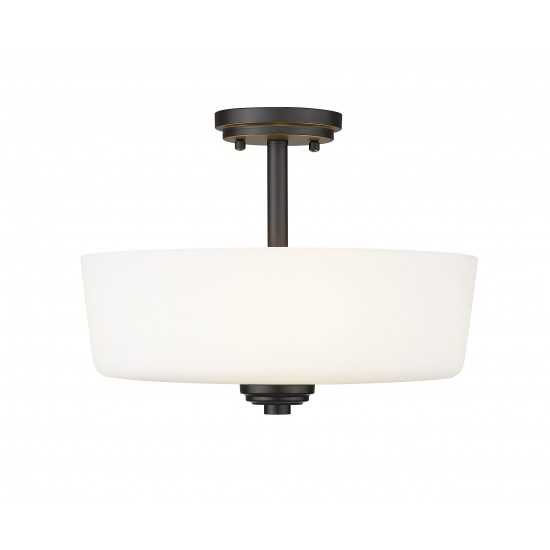 Z-Lite 3 Light Semi Flush Mount