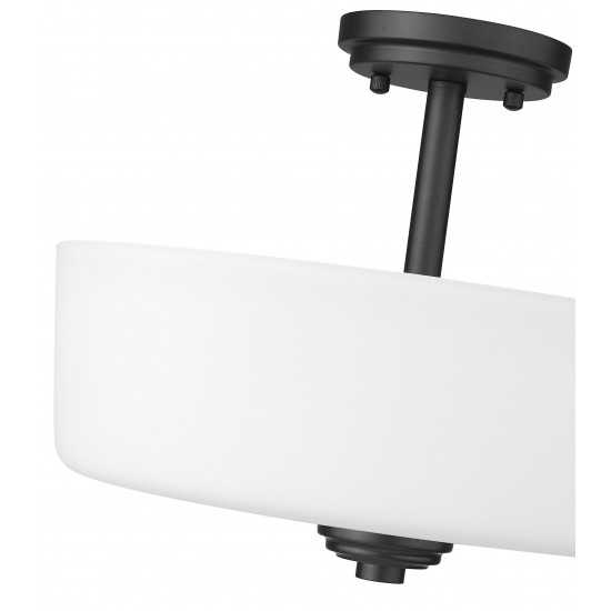 Z-Lite 3 Light Semi Flush Mount