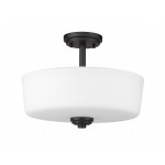 Z-Lite 3 Light Semi Flush Mount