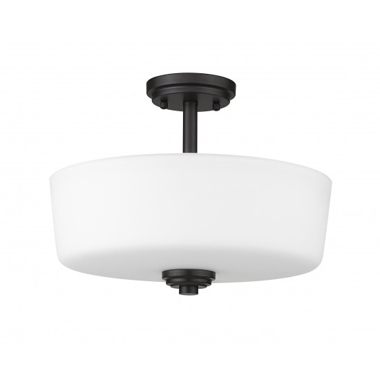 Z-Lite 3 Light Semi Flush Mount