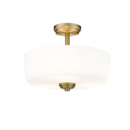 Z-Lite 3 Light Semi Flush Mount