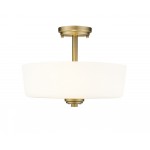 Z-Lite 3 Light Semi Flush Mount